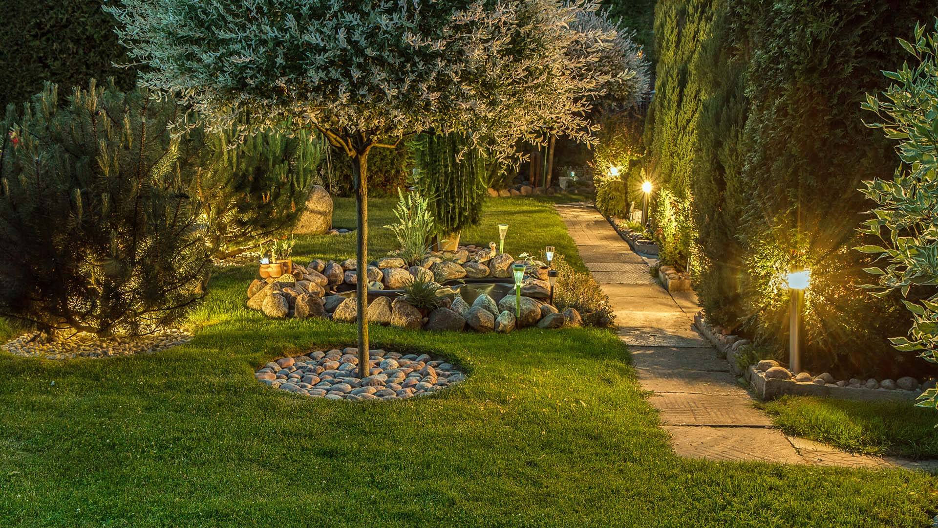 Landscaped garden in Barnt Green Birmingham